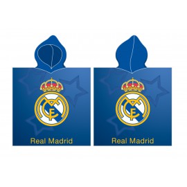 Toalla capucha Real Madrid 55x115 cm Microfibra