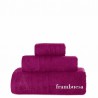 Toalla de baño 70x140 omega frambuesa 700 gr