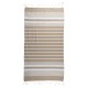 Fouta Jacquard 100x200 cm 70% algodón 30 % polièster beige