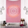 Fouta estampado 140x210 cm 100% algodón Mandala Naranja