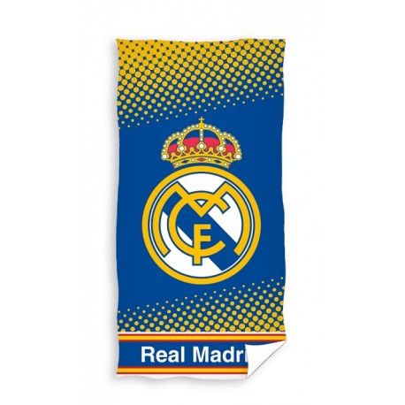 Toalla de playa Real Madrid 70x140 cm 100% algodon licencia oficial RM173025