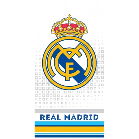 Toalla de playa Real Madrid 70x140 cm 100% algodon licencia oficial RM182009